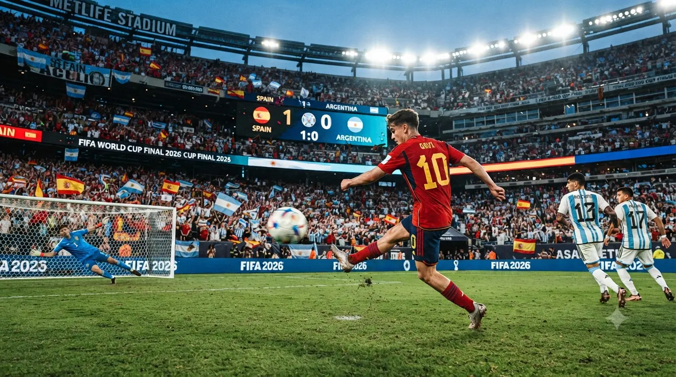 Испания — Аргентина 1:0 — гол, решивший финал ЧМ-2026 на MetLife Stadium